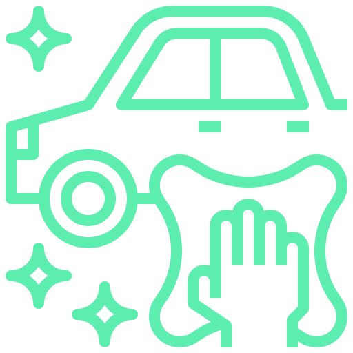 Cleaning Car Icon
