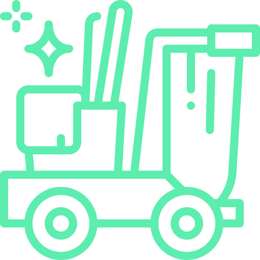 Cleaning Cart Icon